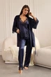 Халат Komilfo 50(2XL) Темно-синій (124709) - зображення 7