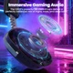 Навушники ATTACK SHARK G800, об'ємний звук 7.1, Bluetooth/2.4G для ПК, PS5, PS4, Xbox black - зображення 2