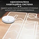 Акумуляторний робот пилосос Sokany для сухого прибирання 4 режими збирання пульт ДУ Білий (AA0960) - зображення 8