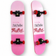 Дитячий міні скейт скейтборд дитячий рожева пантера SP-Sport Kids 1407 Pink-White - зображення 1