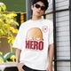 Футболка LOYS унісекс One Punch Man (Hero wht) білий XS - зображення 1