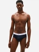 Набор трусов слипов мужских хлопковых Tommy Hilfiger 6202480 M 4 шт Серый/Черный (1159861035) - изображение 6