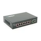 POE коммутатор Merlion 8 POE 10/100 + 2 RJ45 10/100 + встроенный блок питания 52V 1.8A BT-D6010FE - изображение 1