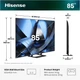 Телевизор Hisense MiniLED 85" 85U7SE - изображение 5