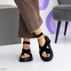 Женские босоножки Andrea 37 23.5 см Чёрный 27231 - изображение 3