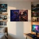 Постер Аркейн: Ліга Легенд, Джинкс, Ві, Jinx, VI, League Of Legends, Arcane, A1 60×90 см (id6907) - зображення 2