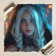 Постер Киберпанк-тян, AI-girl, A3 42×30 см (id6932) - изображение 4