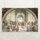 Постер Афінська школа, Рафаель, Raphael Santi, School of Athens, A1 60×90 см (id6956) - зображення 1