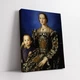 Інтер'єрна картина Портрет Елеонори Толедської, Бронзіно, Bronzino, Portrait of Eleonora di Toledo, 37×30 см (id6964) - зображення 2