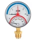 Термоманометр 0-120°C, 0-4 бар, Ø80, нижнє підкл. клапан 1/2", Arthermo TI110 - зображення 1