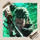 Постер Большой куш, Ван-Пис, Ророноа Зоро, One Piece, Roronoa Zoro, аниме, A1 107×60 см (id6929) - изображение 4