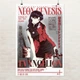 Постер Евангелион, Мисато Кацураги, Misato Katsuragi, Evangelion, NERV, аниме, A2 60×40 см (id6950) - изображение 1