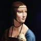 Інтер'єрна картина Пані з горностаєм, Леонардо да Вінчі, Leonardo da Vinci, Lady with an Ermine, 106×79 см (id6951) - зображення 4