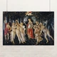 Постер Сандро Боттичелли, Весна, Sandro Botticelli, Primavera (Spring), A3 28×42 см (id6961) - изображение 1