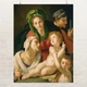 Постер Святое Семейство, Бронзино, Bronzino, Holy Family, A3 39×30 см (id6966) - изображение 1
