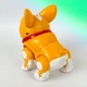 Детская интерактивная игрушка танцующая собачка Корги ,подсветка, движения, песни (оранжевый) - изображение 4