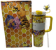 Термос термокружка Stanley Quencher H2.0 Tumbler из нержавеющей стали 1,18 л Honey Bee Edition KT7001979 - изображение 1