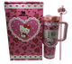 Термос термокружка Stanley Quencher H2.0 Tumbler Светится в темноте 1,18 л Hello Kitty Valentine Pink Edition KT7001978 - изображение 1