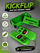 Магнітний фіджет KickFlip Magnetic Skateboard Fidget Огірок - зображення 1