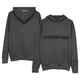 Худи Essentials Fear Of God серого цвета (M). - изображение 2