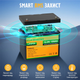 Аккумулятор Eco-Worthy 12V100Ah 1280Wh портативная универсальная LiFePO4 12.8V 100Ah батарея со встроенной BМС на 3000+ жизненных циклов - изображение 6