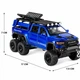 Машинка пікап металева Dodge Ram Mammoth 17 см моделька іграшка зі світлом фар і звуком Синій (2569535) - зображення 3