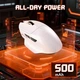 Ультралегкая игровая мышь ATTACK SHARK V6 с RGB док-станцией ,PAW3311, 25000 DPI 2,4G+Bluetooth White - изображение 8