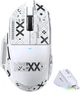 Ультралегкая игровая мышь ATTACK SHARK V6 с RGB док-станцией ,PAW3311, 25000 DPI 2,4G+Bluetooth White - изображение 13