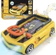 Ігровий гоночний симулятор водіння Adventure Racing Car Жовтий - зображення 1