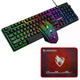 Игровой комплект Gaming Combo 4-in-1 T-Wolf TF-400 черный, Геймерский набор клавиатура, мышь 57964/9 - изображение 8