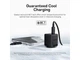 Сітчастий зарядний пристрій BASEUS Palm Fast Charger 30W Cluster Black Mini USB-C to USB-C cable (P1011160A113-01) - зображення 7