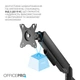Кронштейн OfficePro MA511B 17-32" Black (VESA100х100) - зображення 9