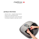 Масажер для ніг роликовий компресійний з підігрівом MEDICA+ FootMass 8.0 (Japan) - зображення 11