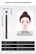 Кисть профессиональная для хайлайтера Detail Setting Brush №14 LUX - изображение 1