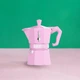 Гейзерная кофеварка Bialei Moka Exclusive 130 мл. 3 чашки Pink Store - изображение 5
