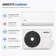 Кондиционер ARDESTO CoolSmart инверторный 2,5 кВт 9000 BTU для 25 м² Белый (ARD-ACS09-I) - изображение 2