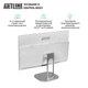 Моноблок Artline 23.8 Business M61 FHD IPS/Intel N95/16GB/240 SSD/Intel Graphics/W11P/White (M61v34Win) - изображение 10