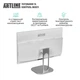 Моноблок Artline 23.8 Home G43 FullHD IPS/Intel U5-225/16GB/480 SSD/Intel HD/DOS/White (G43WHITEv61) - зображення 7