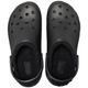 Зимові сабо на високій платформі Crocs Classic Platform Lined Clog 38-39 р 24.3-24.8 см Чорні 207938 M6/W8 Black - зображення 4
