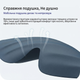 Маска для сна 3D универсальная из дышащего материала повязка для сна Pavlysh M3 - изображение 4