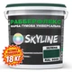Краска резиновая суперэластичная сверхстойкая «РабберФлекс» SkyLine Зеленый RAL 6005 18 кг - изображение 2