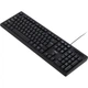 Клавиатура AOC KB100B USB UA Black (KB100B/97) - изображение 2