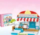 Конструктор Keeppley Sanrio K20809 «Летнее кафе-мороженое Синнаморолла» (Cinnamoroll Summer Coconut Ice Shop) с фигуркой Синнаморолла - изображение 6