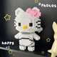 3D-конструктор из наноблоков Hello Kitty в костюме белого тигра с розовым бантом - изображение 5