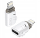 OTG-адаптер XO NB256E Type-c female to apple male adapter (with lanyard) Білий - изображение 1