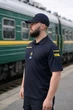 Теніска поло Українська залізниця (без шевронів) темно-синя L - изображение 2