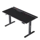 Стіл ігровий Fantech DW114 Dublin Workstation, 2 мотори, висота 73–122 см, 120 кг, магн. килимок + RGB стрічка - зображення 1