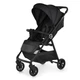 Дитяча прогулянкова коляска-книжка Bambi M 6317 LITE Black алюмінієва рама, ремені безпеки - зображення 1