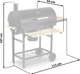 Вугільний гриль Berdsen BBQChef BD-895 (5903890632861) - зображення 2