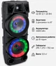 Бездротова Bluetooth колонка ZQS 8210 RGB 40 Вт Чорний (2104619538) - изображение 3